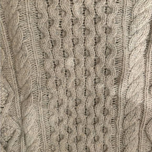 Alex Mill Cream Cable Knit Sweater - Picture 8 of 10